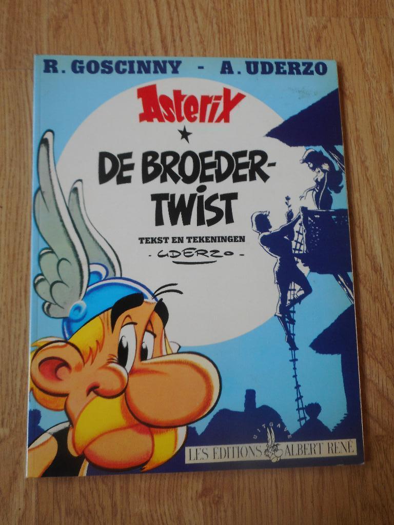 ASTERIX * de Broedertwist, Boeken, Verzenden, Uderzo, Eén stripboek, Zo goed als nieuw