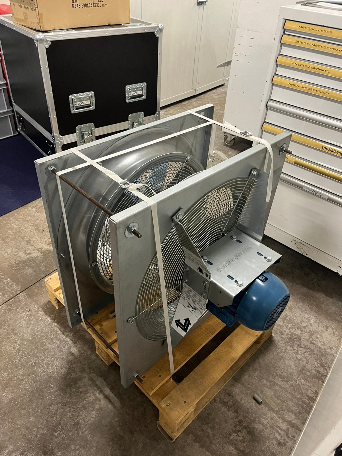Nieuwe industriële axiaalventilator Vulcan Ventilator 2,2 kW, Ophalen, Nieuw