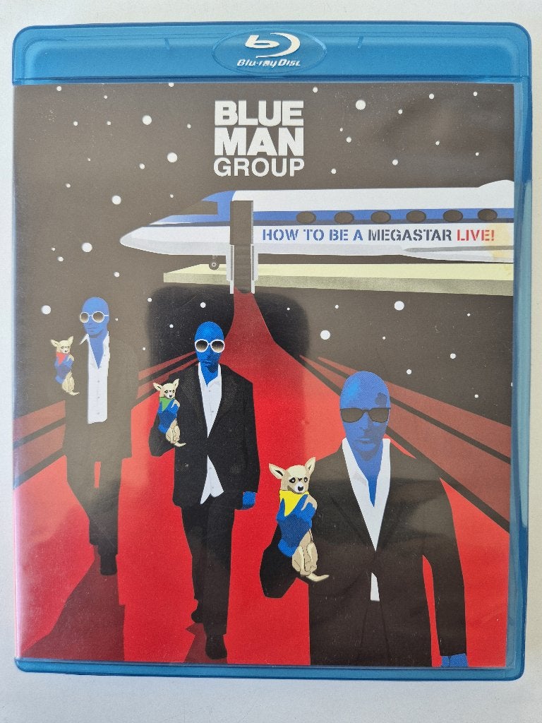 Blue Man Group - How to be a Megastar - Live!, Ophalen of Verzenden, Zo goed als nieuw, Muziek en Concerten