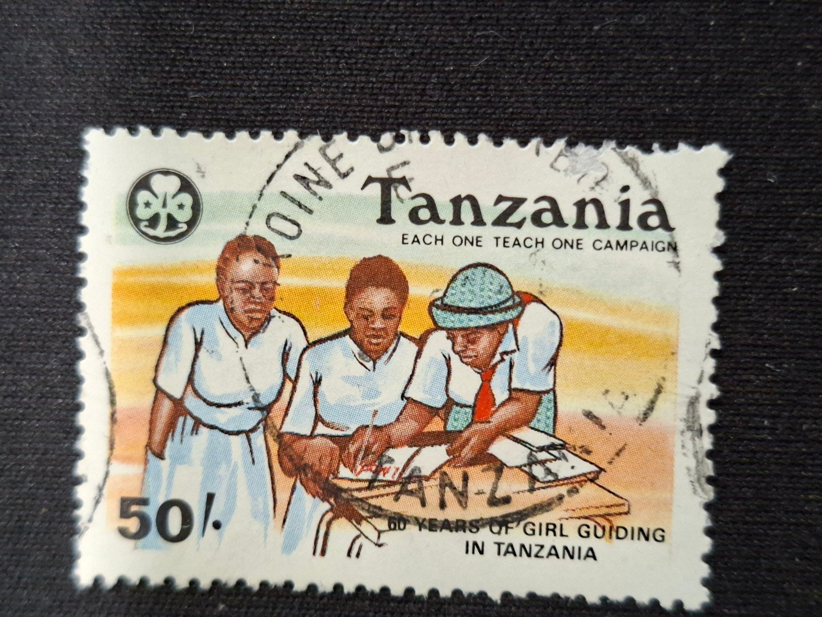 Tanzania, Ophalen of Verzenden, Tanzania, Gestempeld