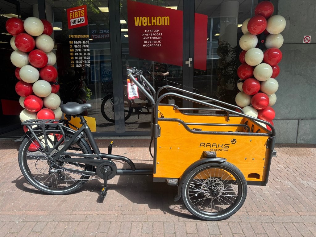 Fietshokje Raaks: Raaks Bremerton electrische bakfiets!!