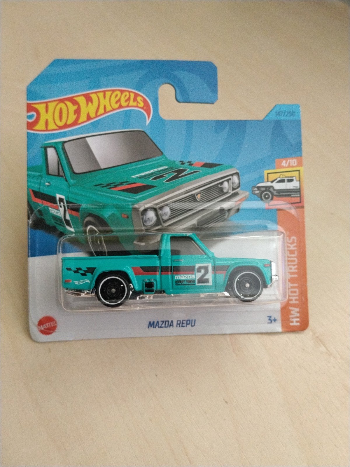 Hotwheels Mazda repu hot wheels, Ophalen of Verzenden, Nieuw, Auto