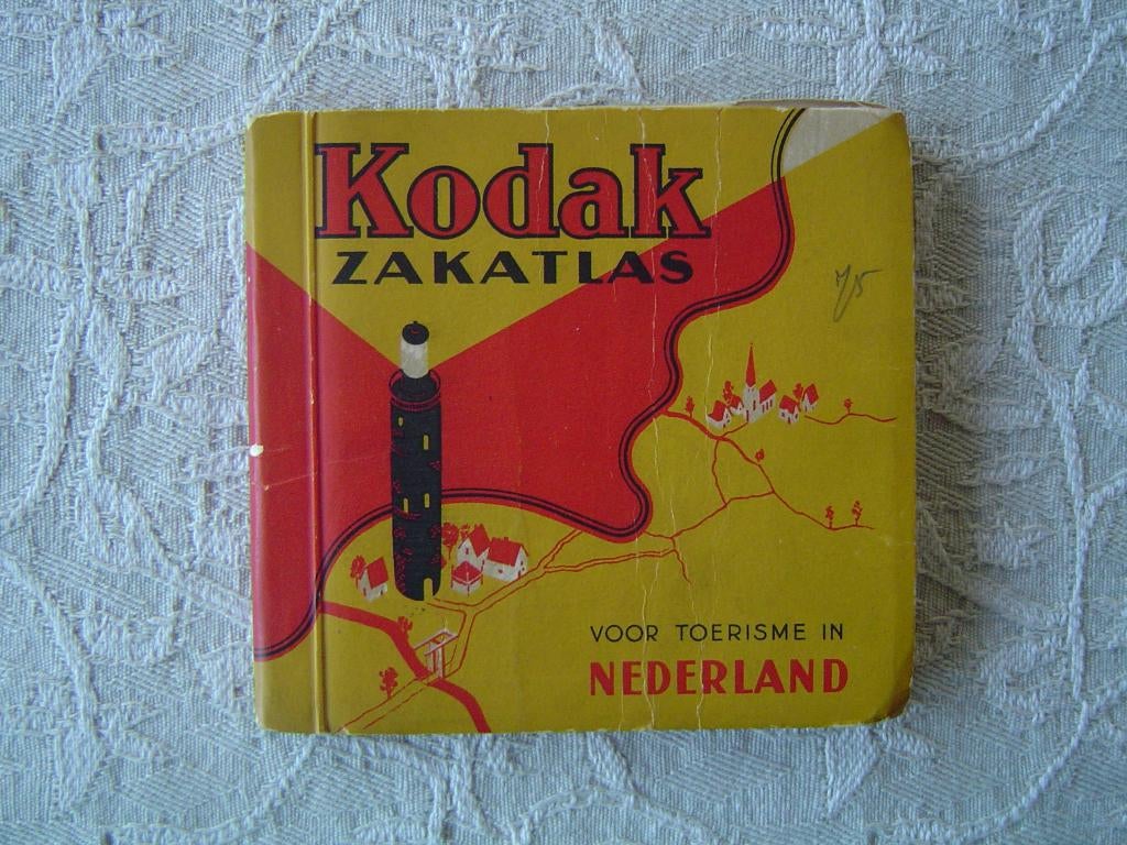 Kodak zakatlas voor toerisme in Nederland, Boeken, Gelezen, Verzenden, Kodak, Landkaart