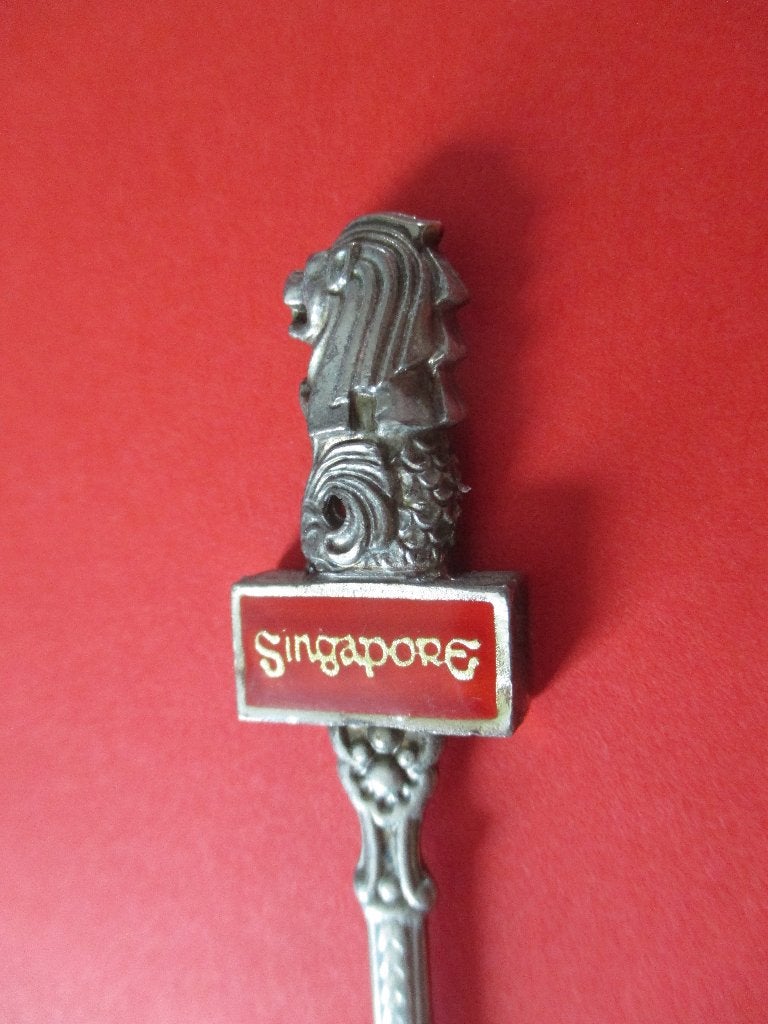 Lepeltje Singapore, Verzamelen, Verzenden, Zo goed als nieuw