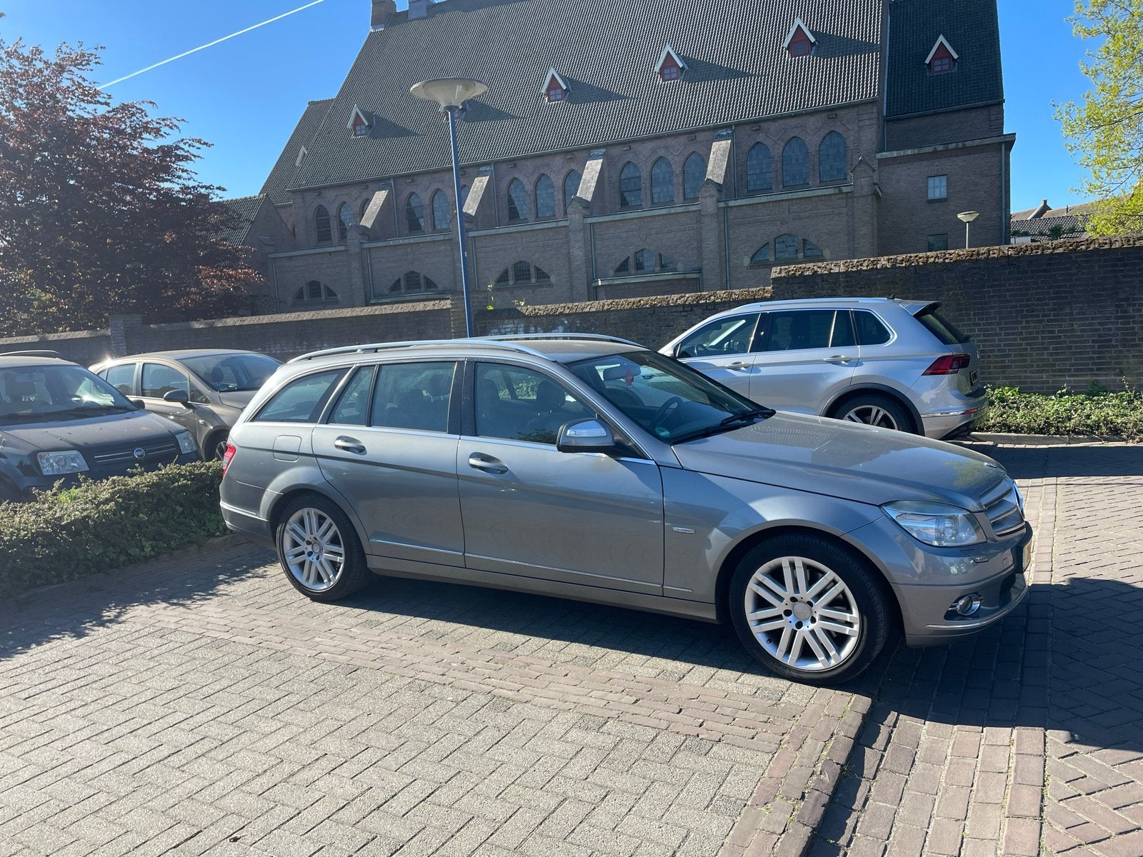 Mercedes-Benz C-Klasse 3.0 CDI C320 Estate 2008 Grijs, Auto's, Mercedes-Benz, Achterwielaandrijving, 1800 kg, 197 €/maand, 1650 kg