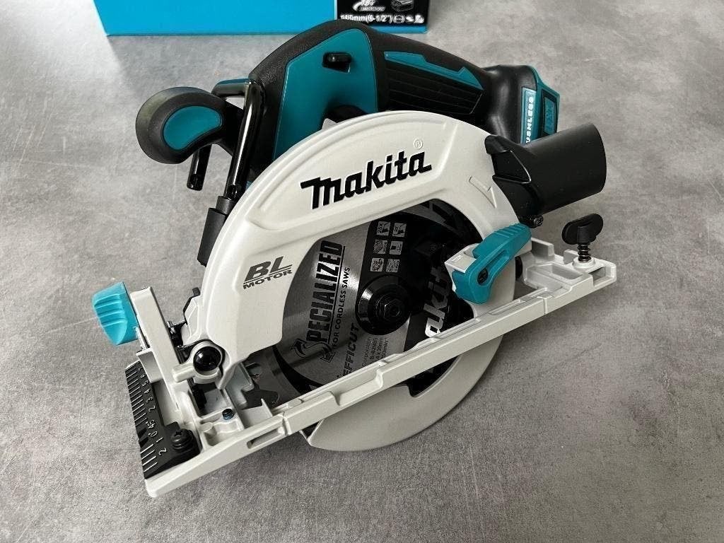MAKITA DHS680ZJ 18V ACCU CIRKELZAAG 165mm LXT BL INVALZAAG, 25 tot 50 mm, Eiken, Nieuw, Ophalen of Verzenden