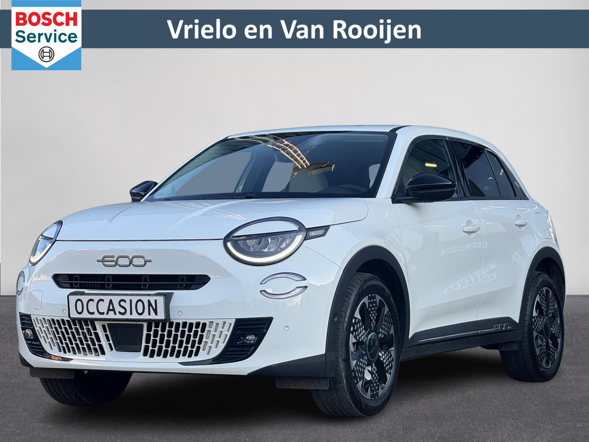 Fiat 600 1.2 Hybrid La Prima | Leer | ACC | Stoelverwarming, Auto's, Gebruikt, Euro 6, 1199 cc, 620 kg