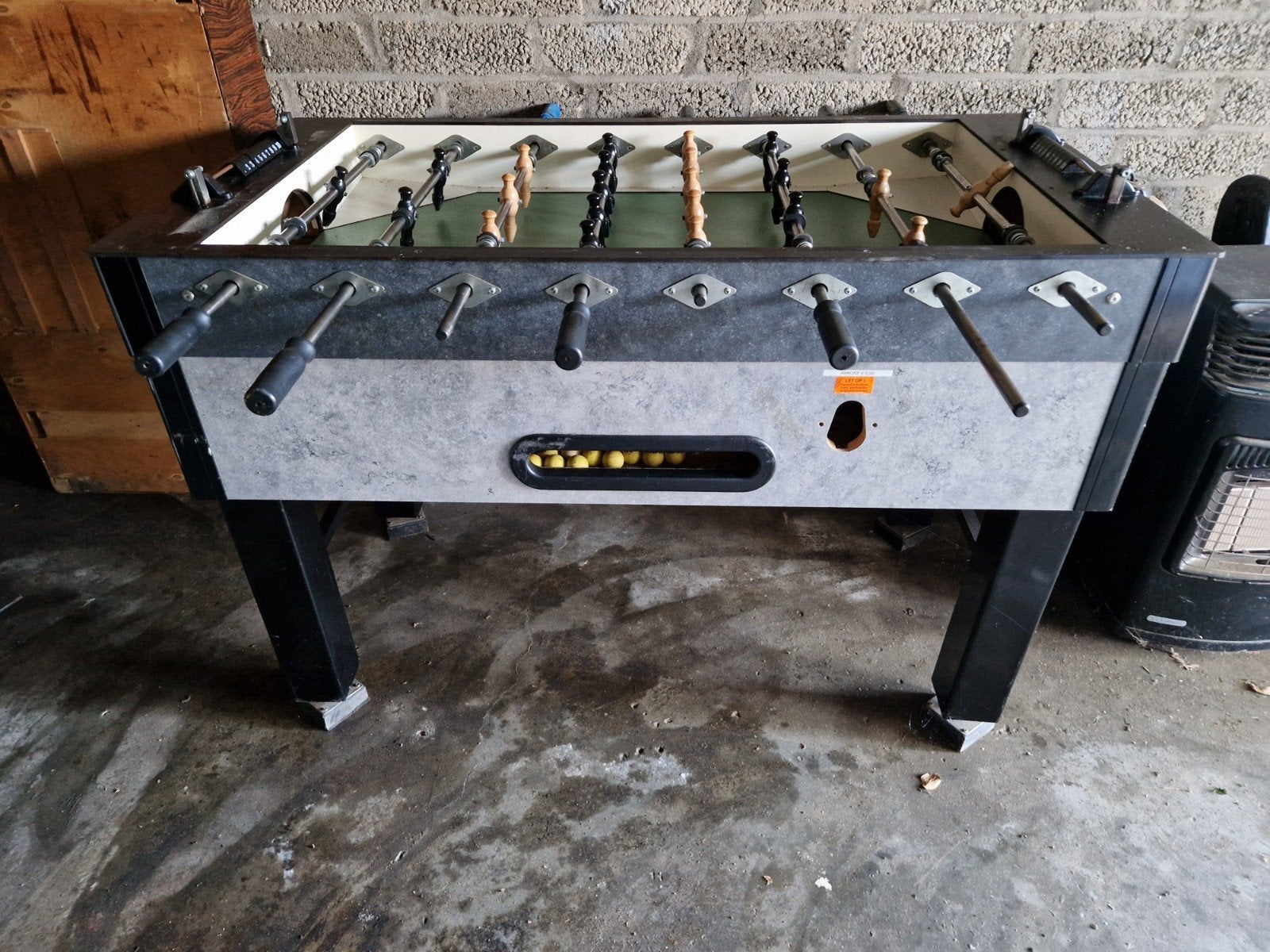 Topper wedstrijd Tafelvoetbaltafel, Ophalen, Zo goed als nieuw