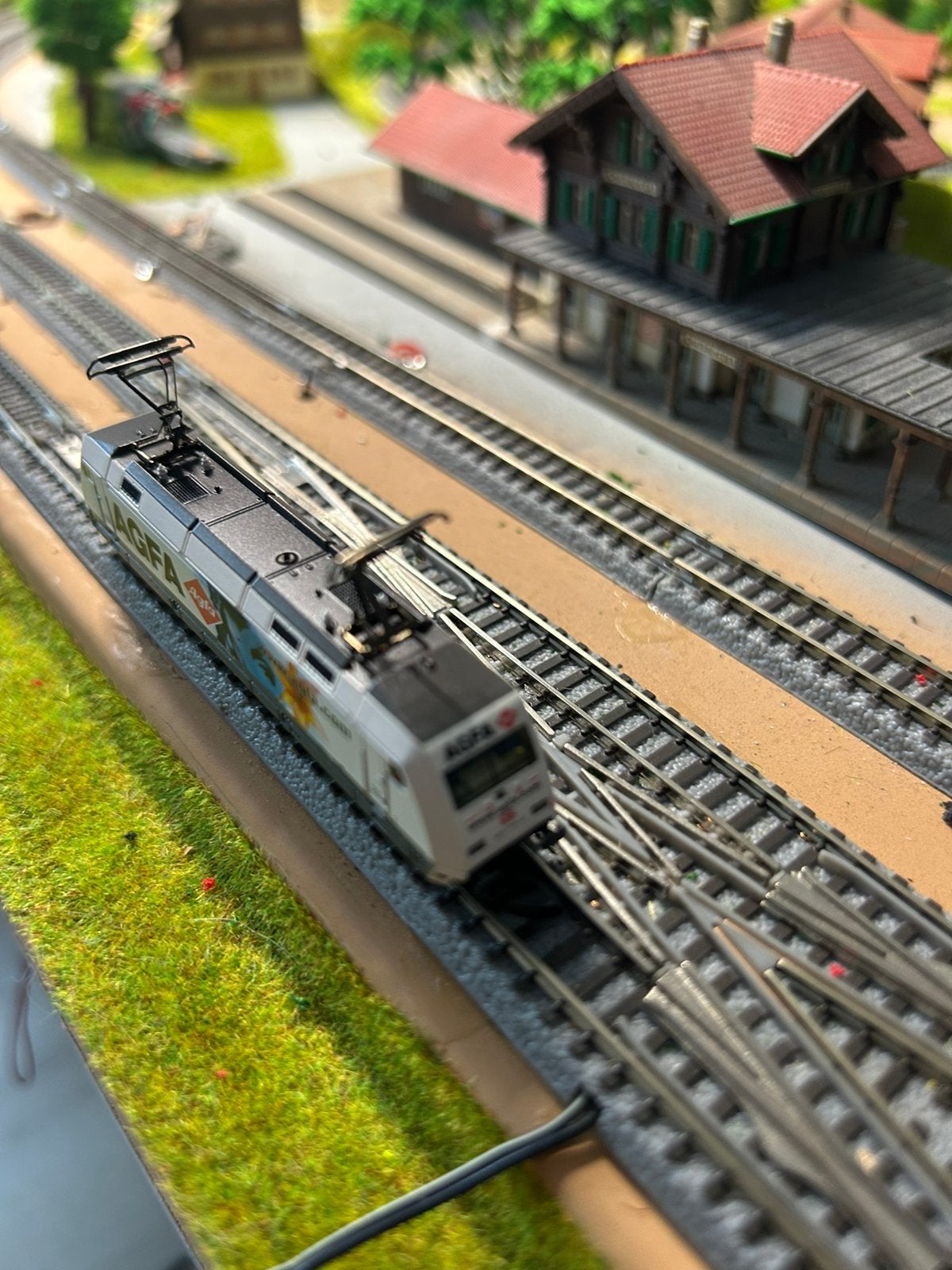 Marklin z spoor elok Agfa wit, Hobby en Vrije tijd, Wisselstroom, Locomotief, Ophalen of Verzenden, Zo goed als nieuw