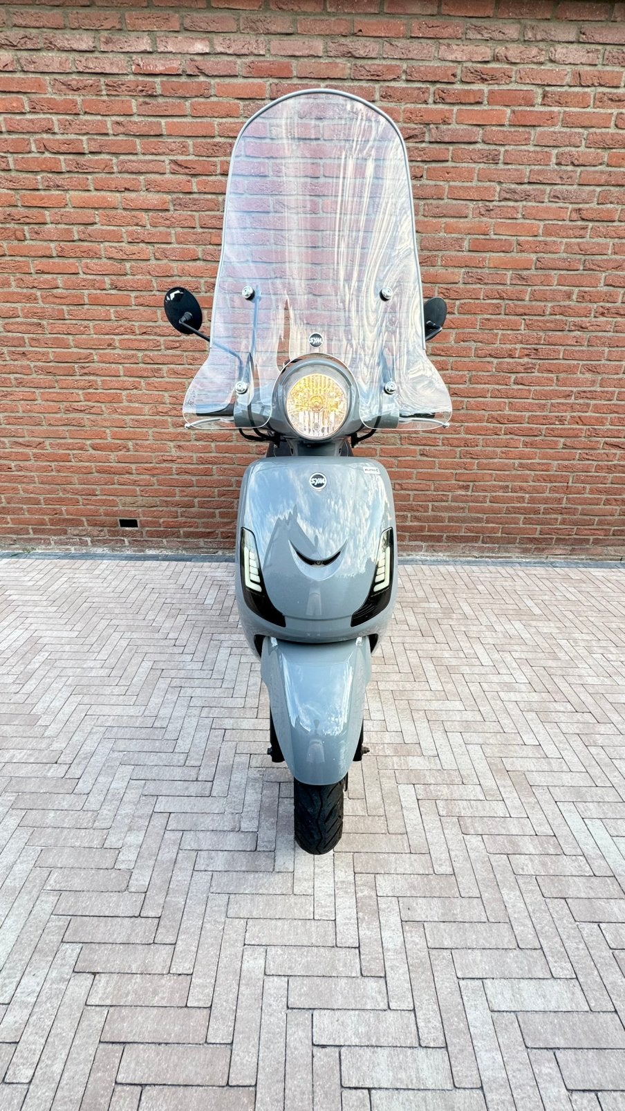 SYM Fiddle 2 - 2021, Fietsen en Brommers, Scooters | SYM, Zo goed als nieuw, Fiddle, Maximaal 25 km/u, Benzine, Ophalen