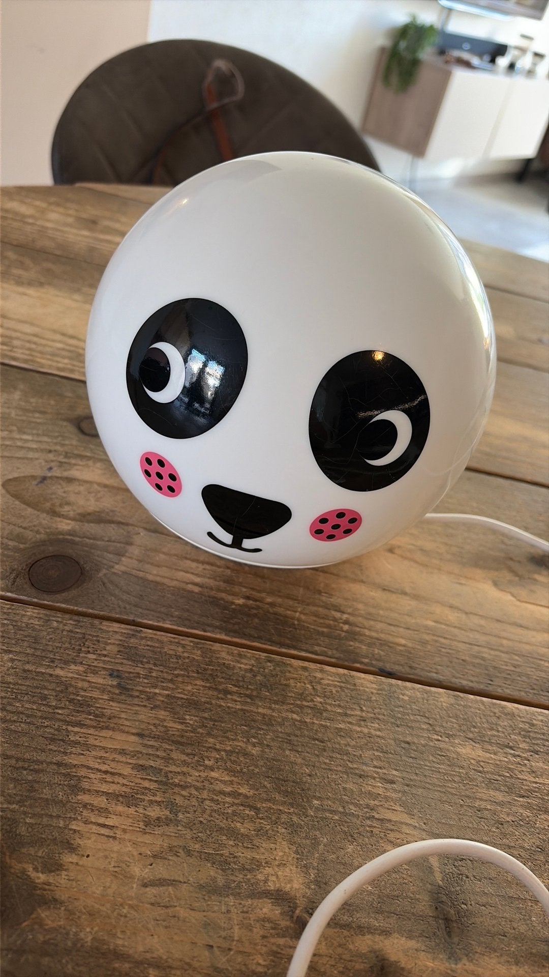 Panda lamp van IKEA, Gebruikt, Ophalen of Verzenden, Meerkleurig, IKEA