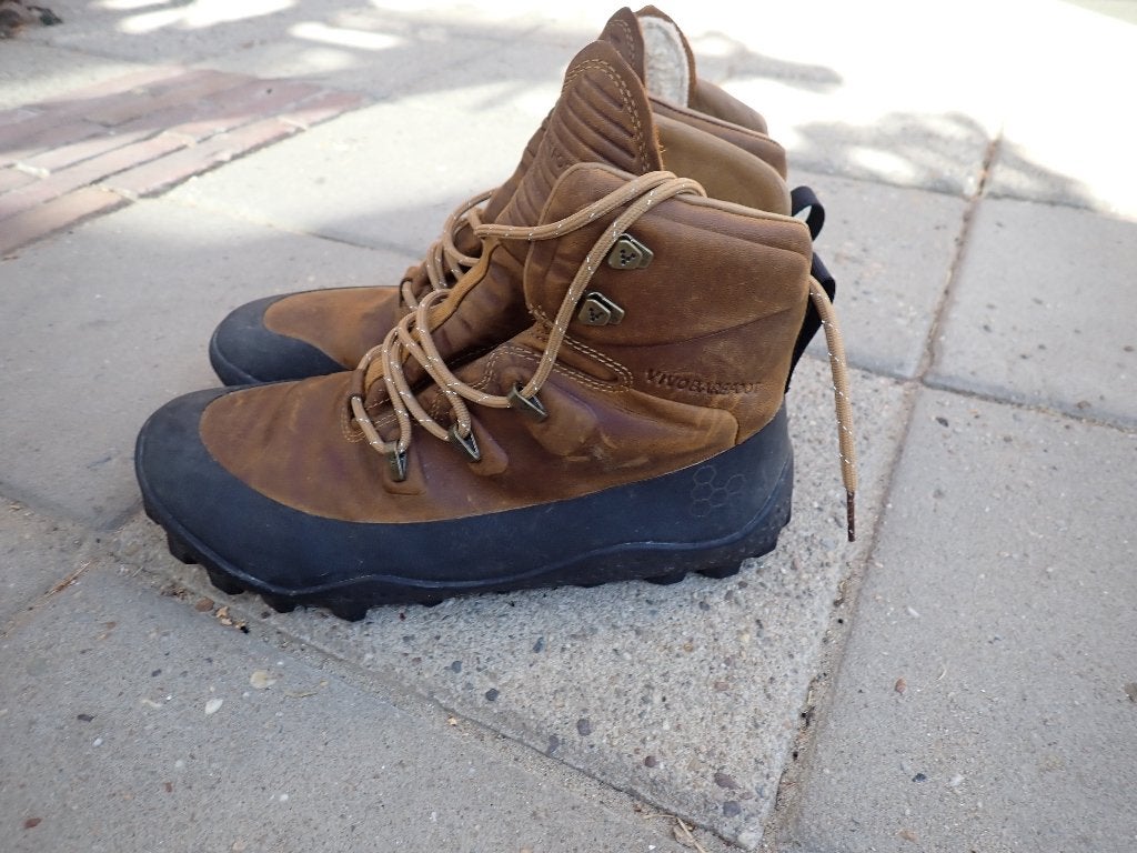 Vivobarefoot tracker leather AT ladies, Bruin, Vivobarefoot, Zo goed als nieuw, Wandelschoenen