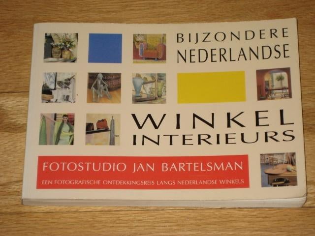 Boek bijzondere Nederlandse Winkelinterieurs J Bartelsman, Boeken, Ophalen of Verzenden, Zo goed als nieuw