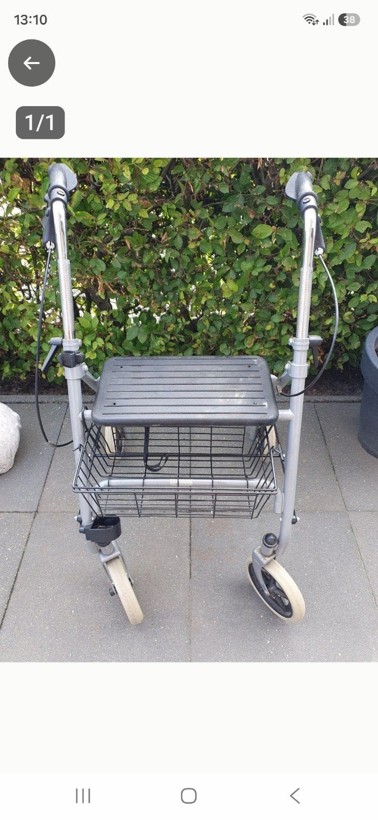 rollator, Ophalen, Zo goed als nieuw