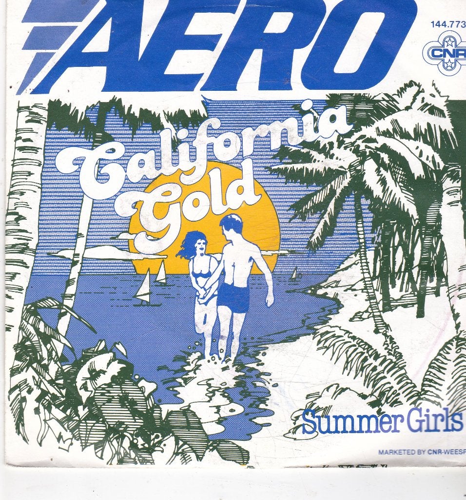 7" Single Aero - California Gold, Ophalen of Verzenden, Gebruikt, 7 inch, Pop