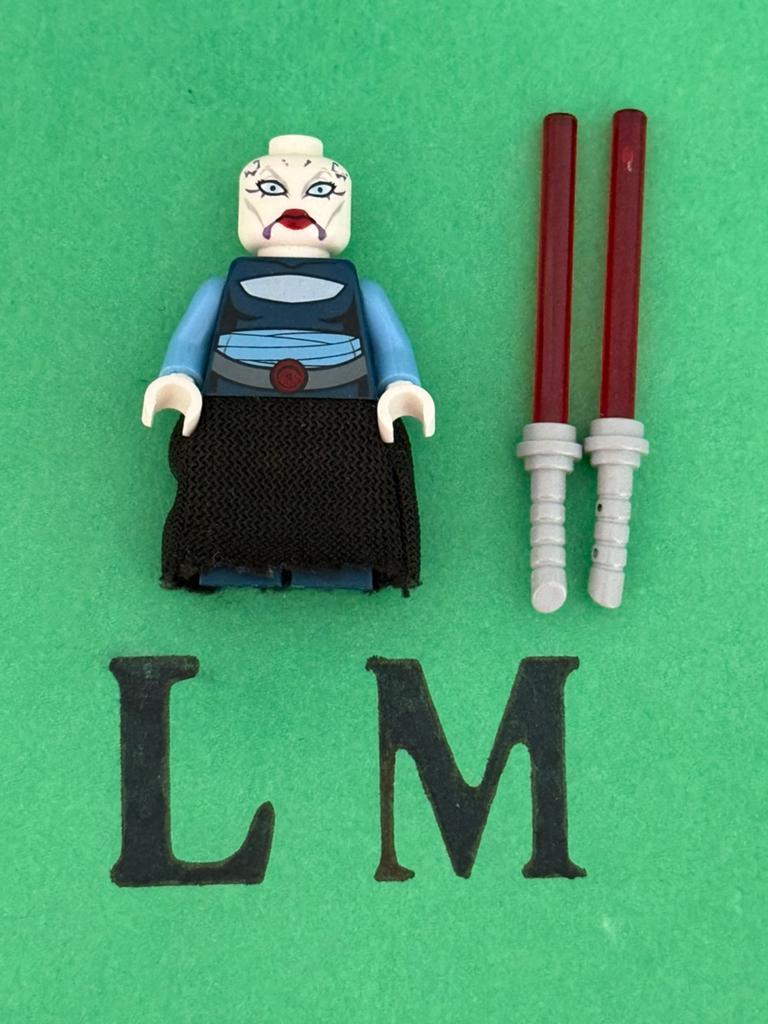 Lego Star Wars sw0195 Asajj Ventress Skirt Kama SW 7676, Compleet, Star Wars, Lego, Ophalen of Verzenden