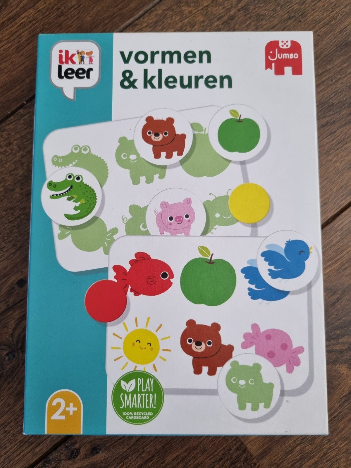 Jumbo Ik Leer Vormen & Kleuren Educatief Spel 2+, Ophalen of Verzenden, Gebruikt, Taal en Lezen