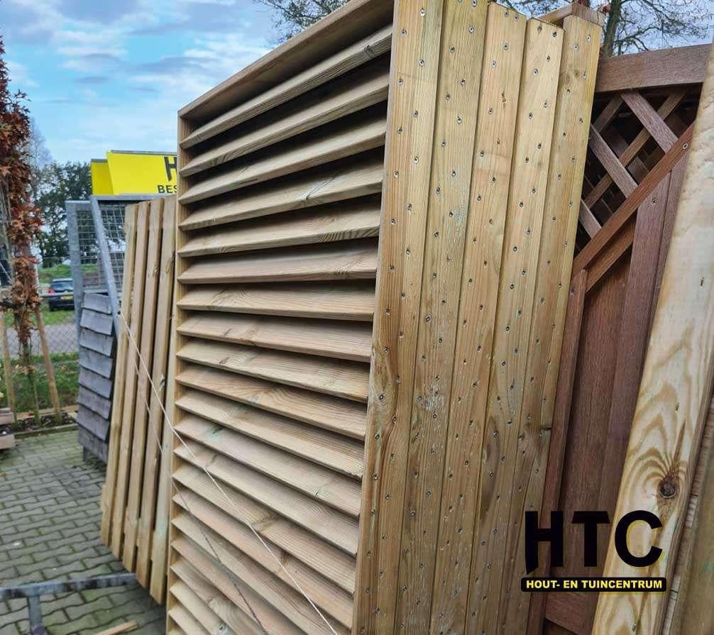 Geïmpregneerd Shutterscherm 900x1800mm voor maar €50,- p/s, Tuin en Terras, Schuttingen, 1 tot 2 meter, Minder dan 3 meter, Nieuw