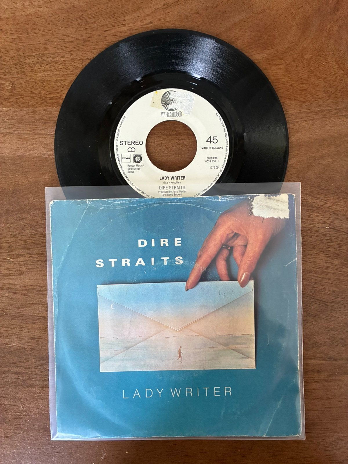 Dire Straits - Lady writer *, Ophalen of Verzenden, 7 inch