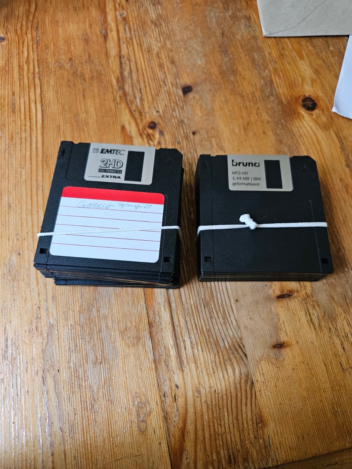 Diskettes met en zonder inhoud, Computers en Software, Ophalen of Verzenden