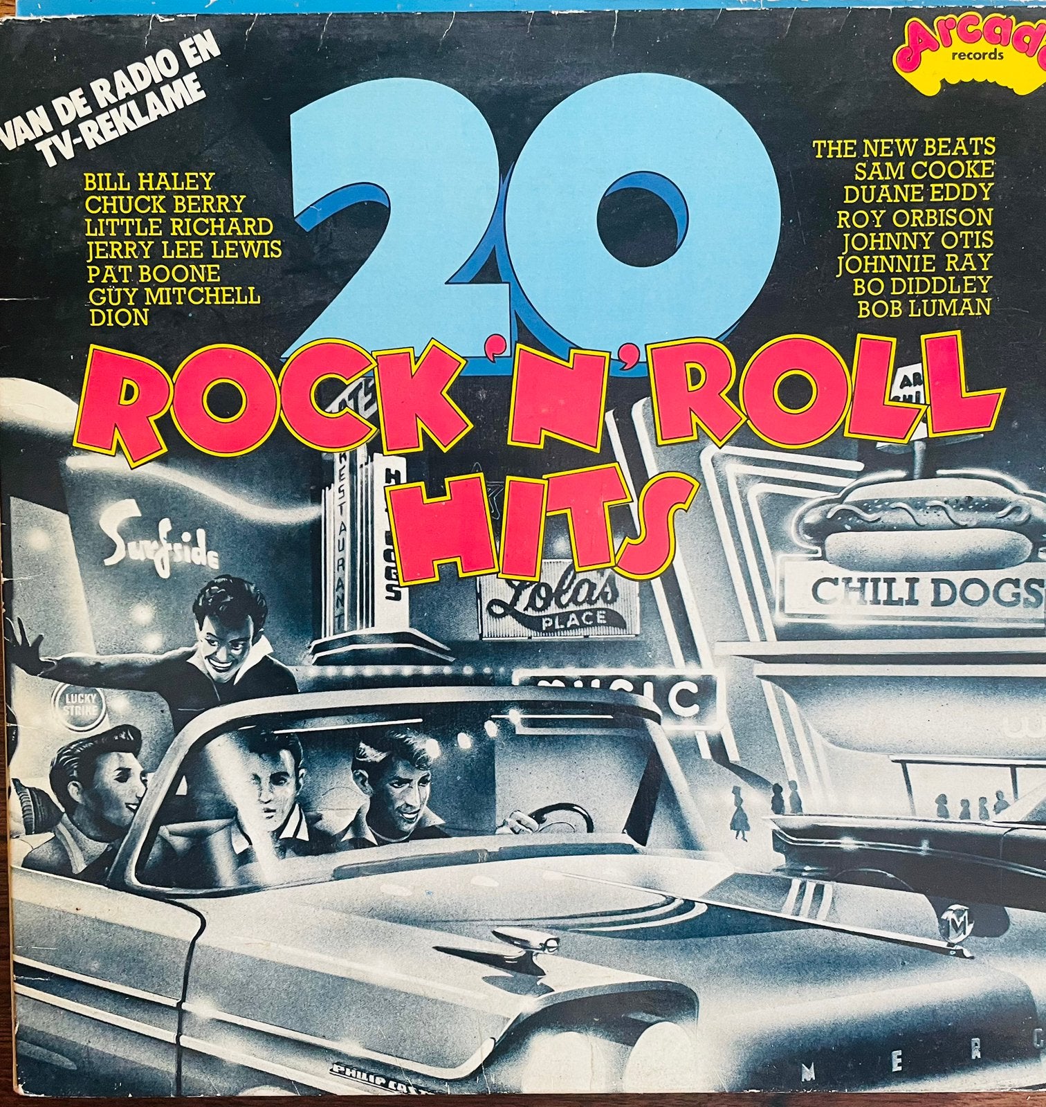 Lp Arcade records Rock ‘N’ Roll Hits, LP, Gebruikt, Originele persing, Ophalen of Verzenden