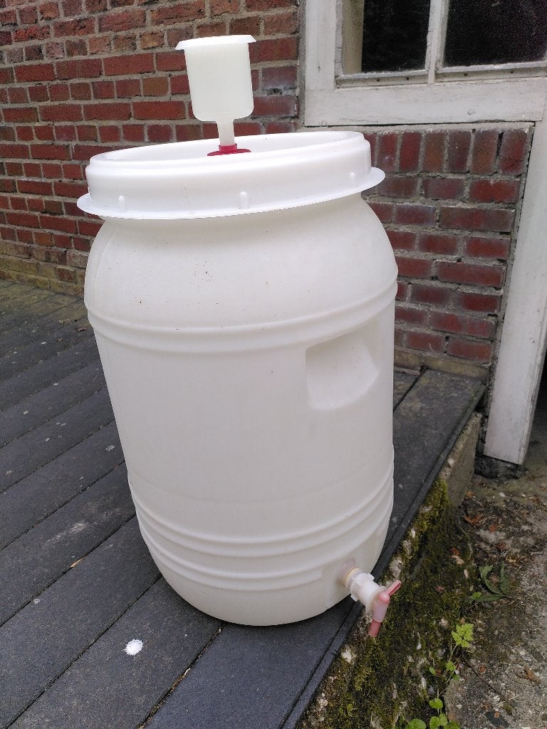 gistingsvat 60 liter, Ophalen, Gebruikt