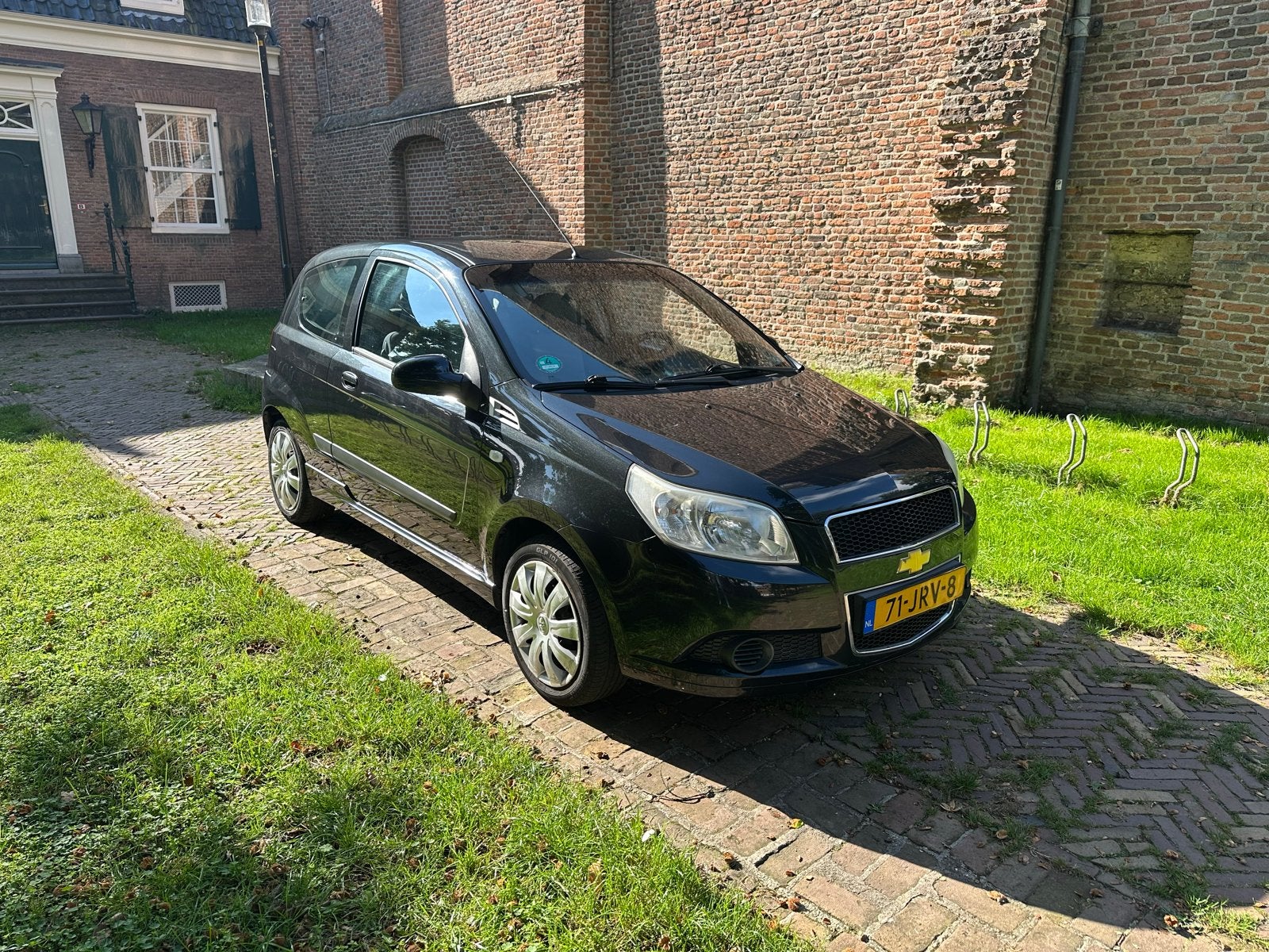 Chevrolet Aveo 1.4  | Nieuwe APK | Airco | Trekhaak, Voorwielaandrijving, 40 €/maand, Aveo, 400 kg