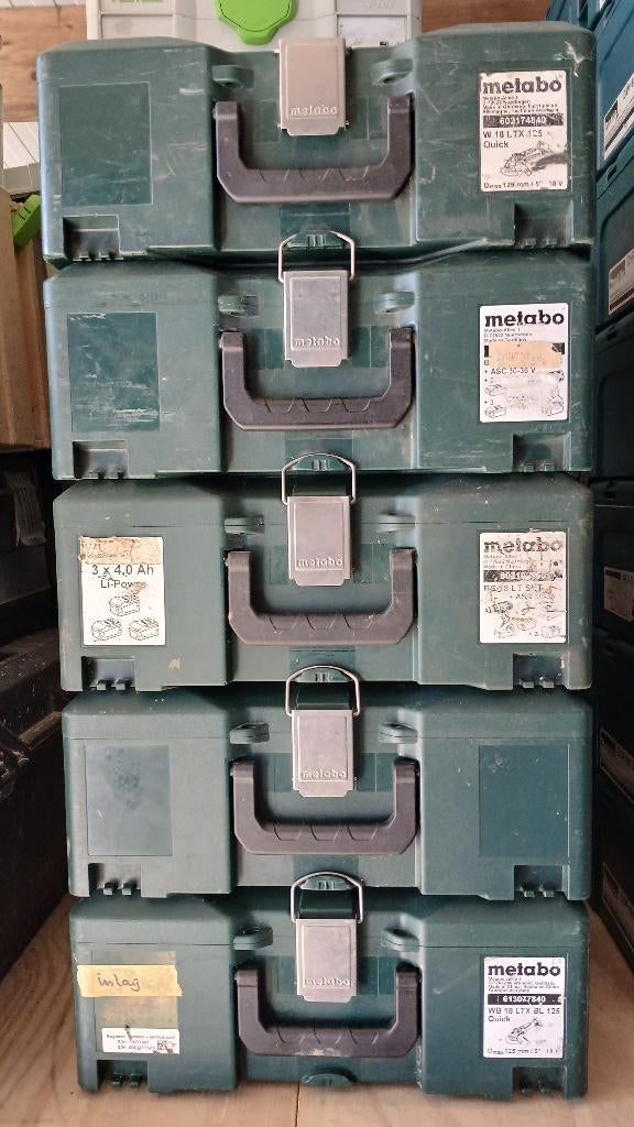 Metabo box systainer sistainer gereedschapskoffer koffer, Auto diversen, Ophalen of Verzenden