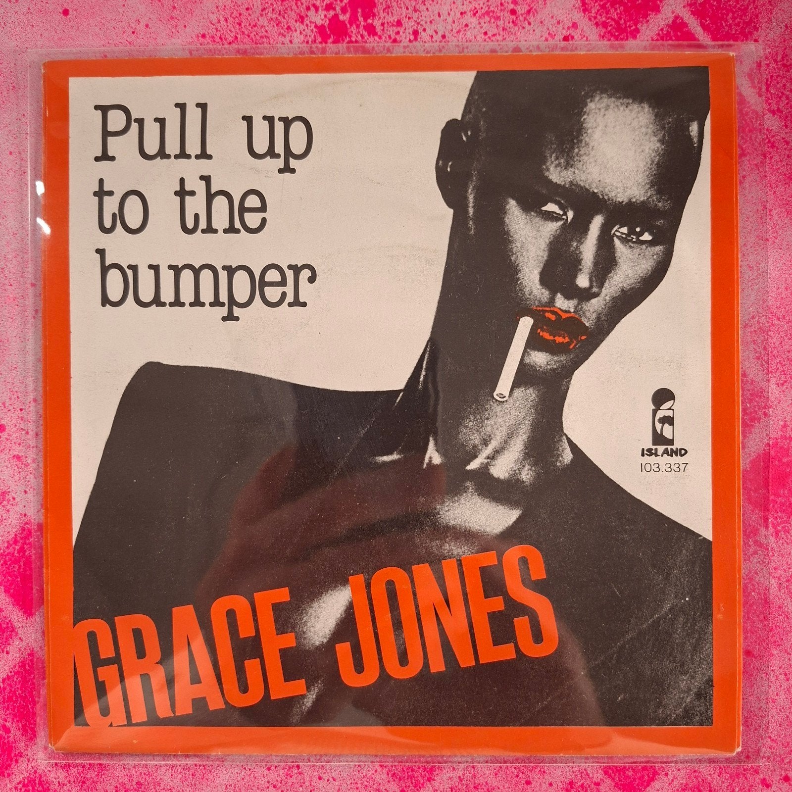 Grace Jones Pull up to the bumper single, Cd's en Dvd's, Gebruikt, 7 inch, Pop, Overige typen