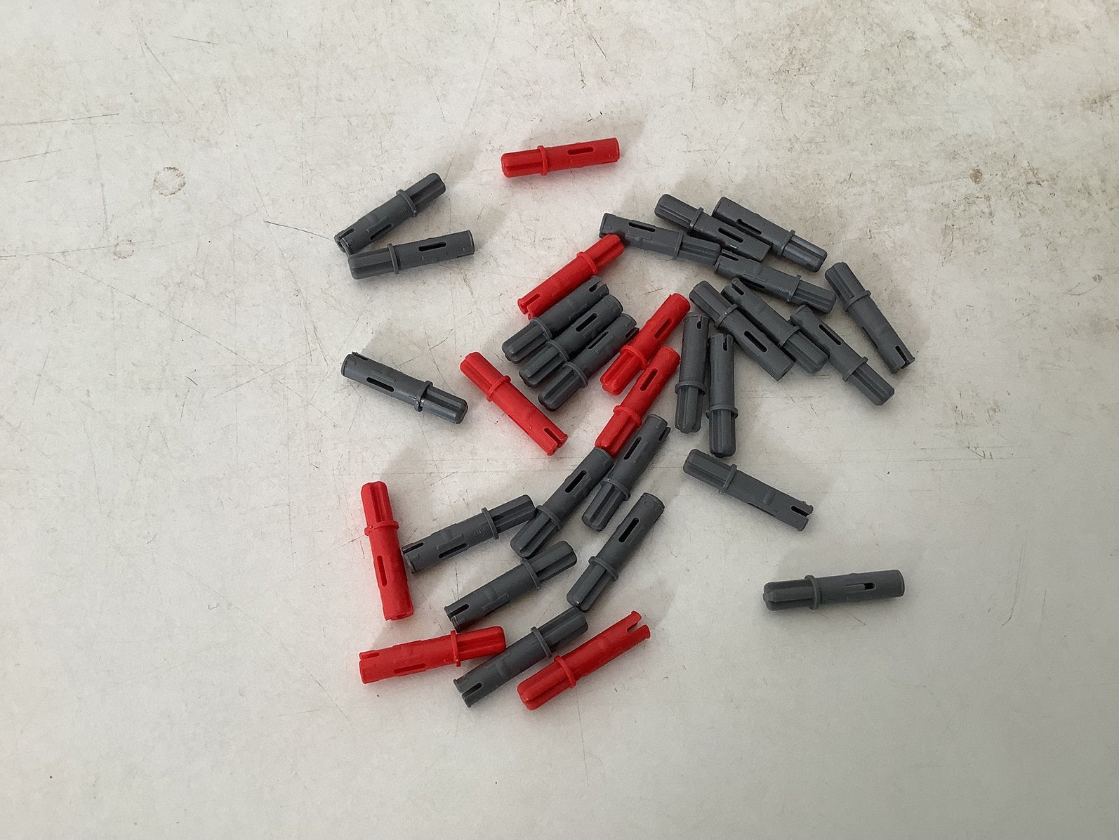 Lego Technic Axle 1L with Pin 2L with Friction Ridges, Ophalen of Verzenden, Gebruikt, Losse stenen, Lego