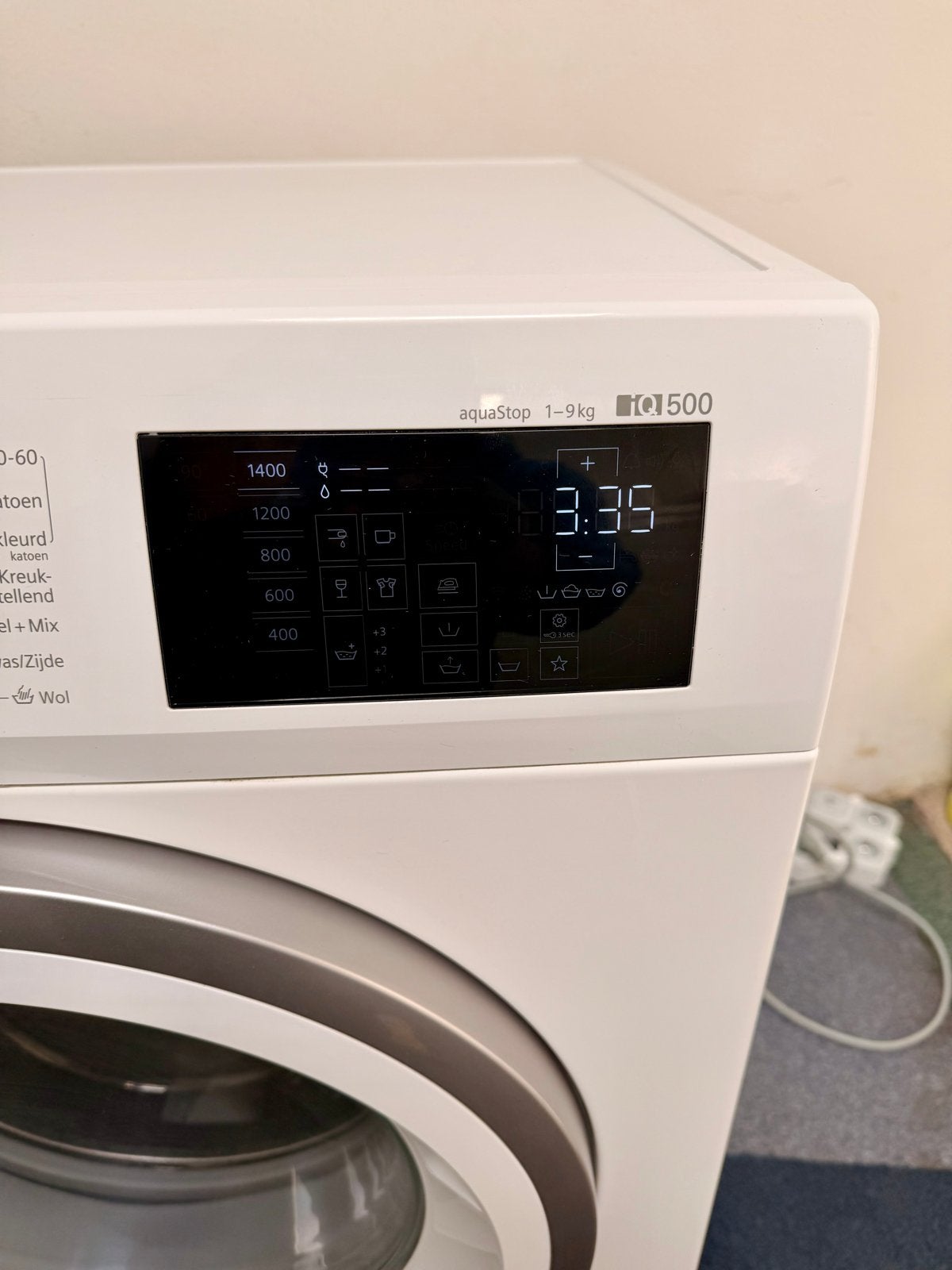 Siemens iQ500 WM14UR90NL/08 Wasmachine 9kg 1400 toeren, Bosch, 1200 tot 1600 toeren, Www.bosch.com, 8 tot 10 kg