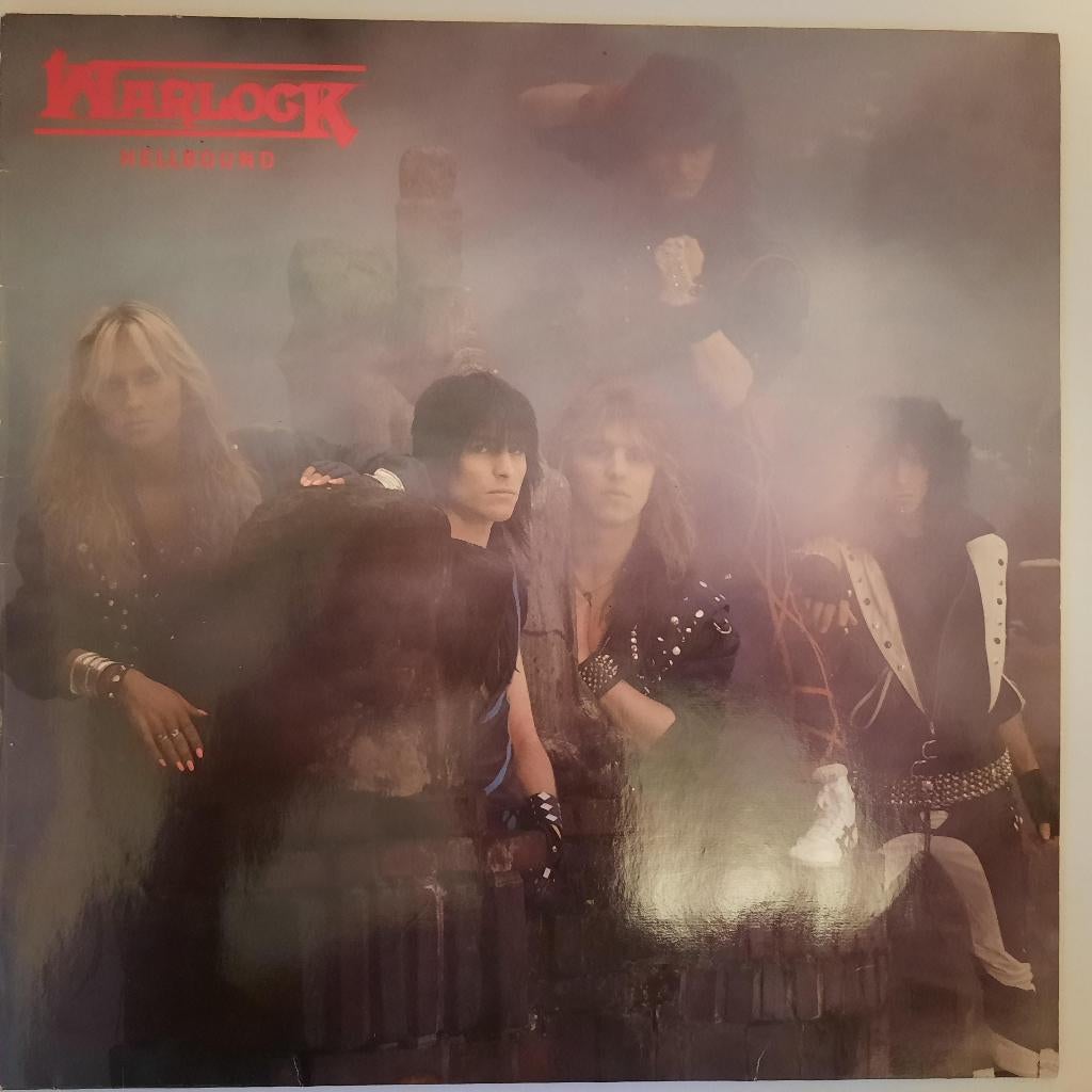 LP Hellbound" - Warlock, 1980 - 1989, Ophalen of Verzenden, Zo goed als nieuw, Inclusief binnenhoes