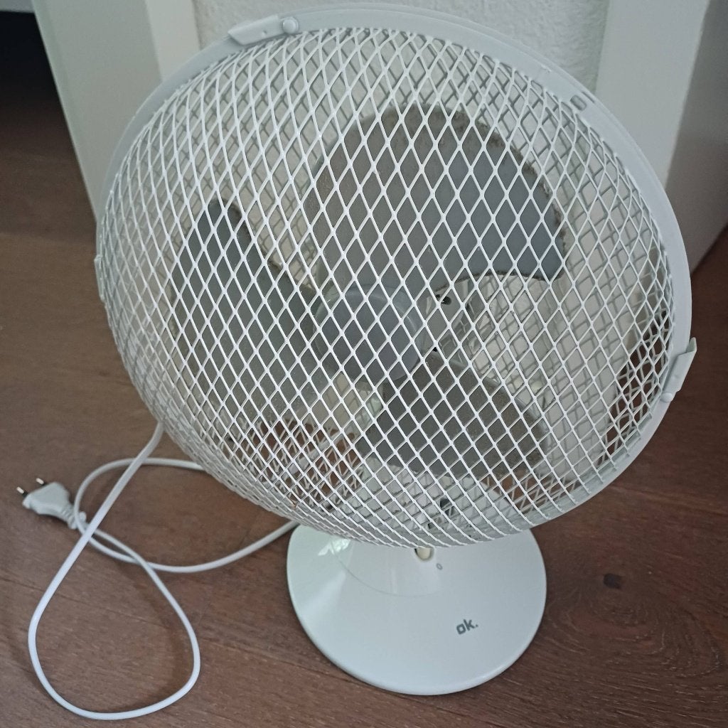 Ventilator OK zo goed als nieuw, Ophalen, Zo goed als nieuw, Tafelventilator