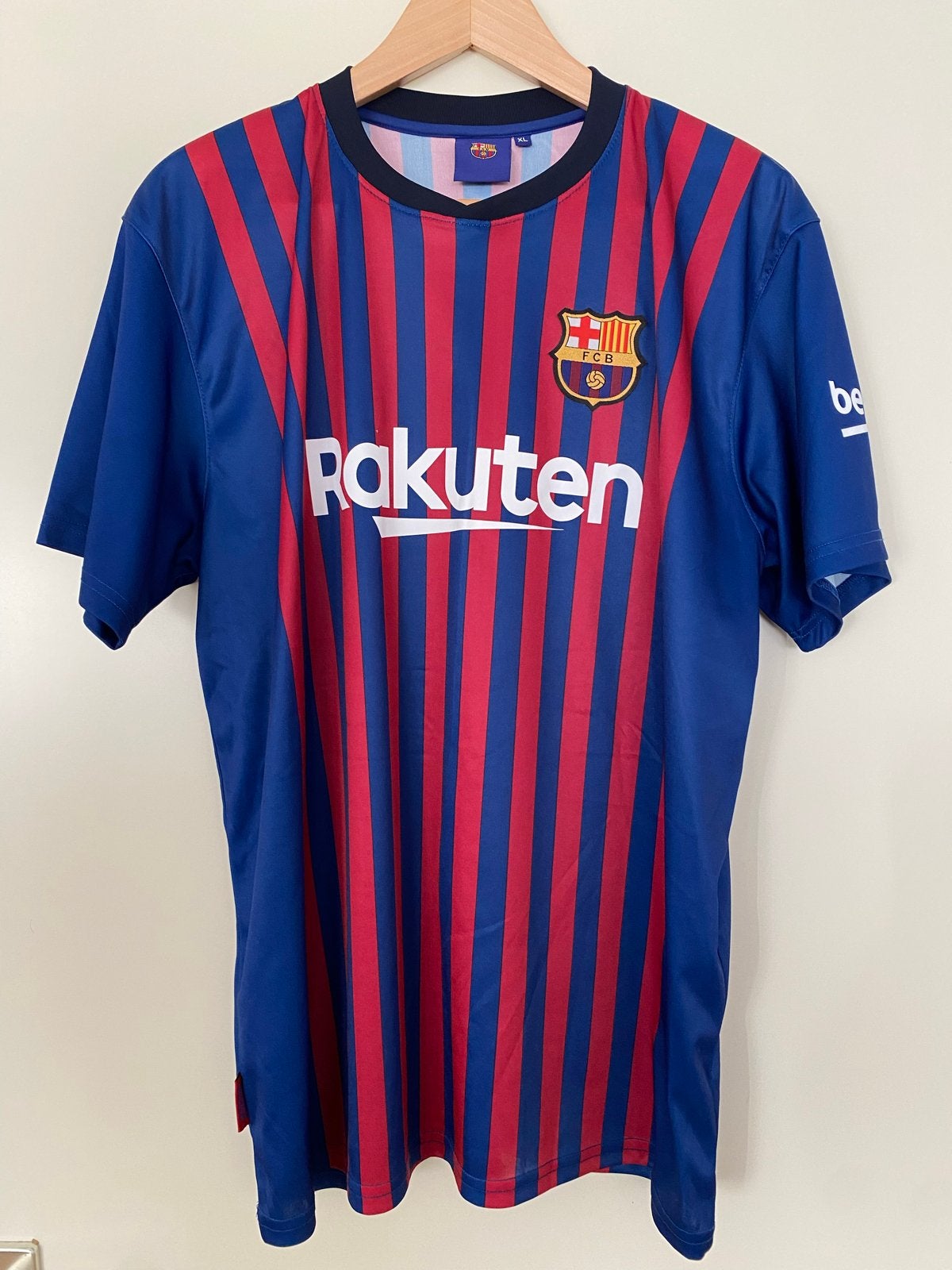 FC Barcelona Thuisshirt Griezmann 17 - Maat XL, Blauw, Maat 56/58 (XL), Ophalen of Verzenden, Zo goed als nieuw