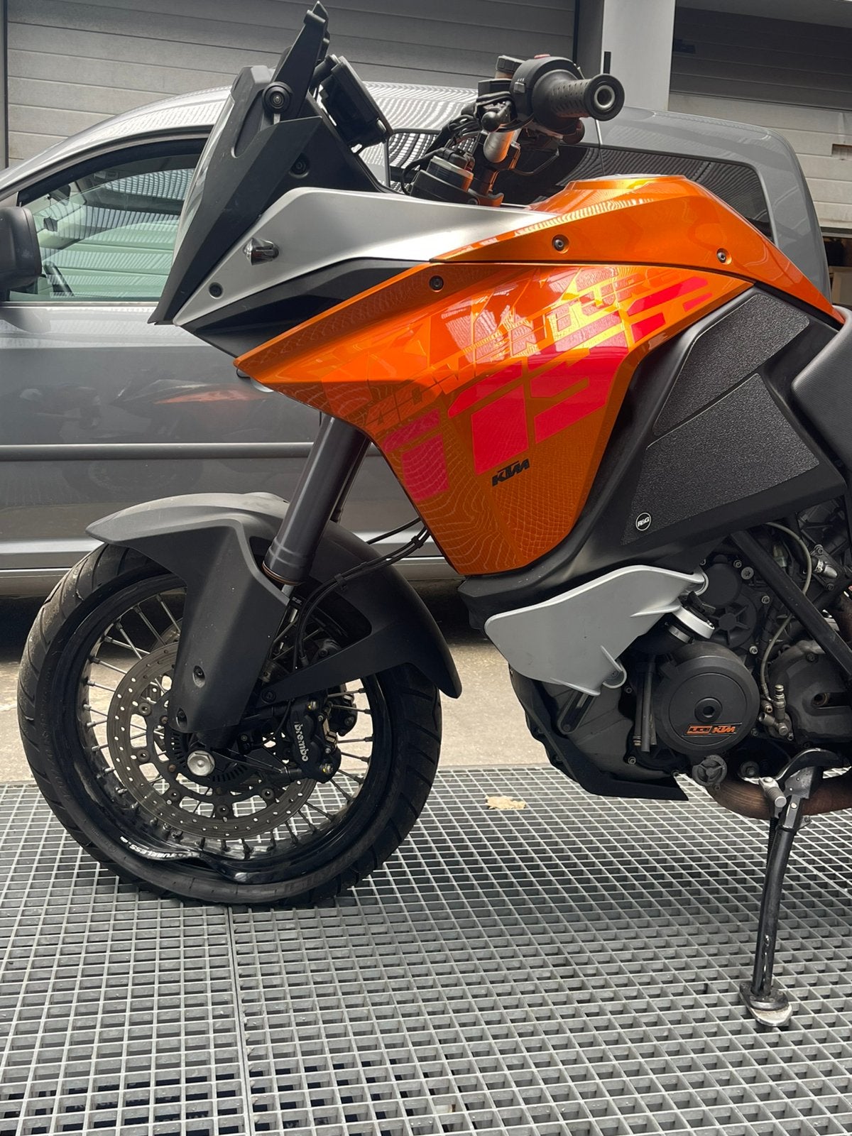 Ktm 1190 Adventure frame schade onderdelen, Ophalen, Gebruikt