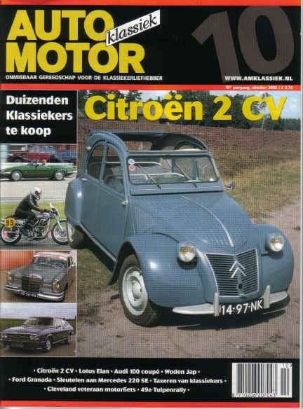 AMK 10 2002 : Mercedes Benz 220 SE - Citroen 2CV - Lotus S4, Boeken, Ophalen of Verzenden, Gelezen, Algemeen