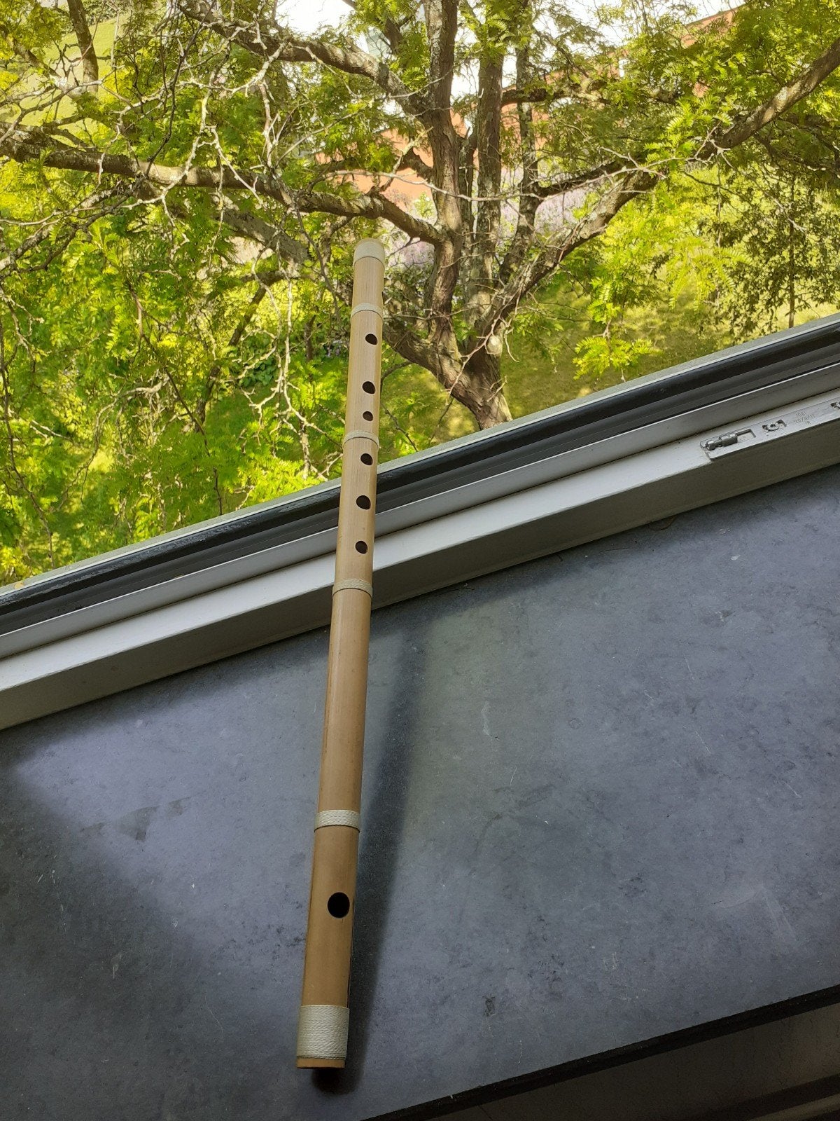 Bansuri fluit, Ophalen of Verzenden, Zo goed als nieuw, Studiomicrofoon