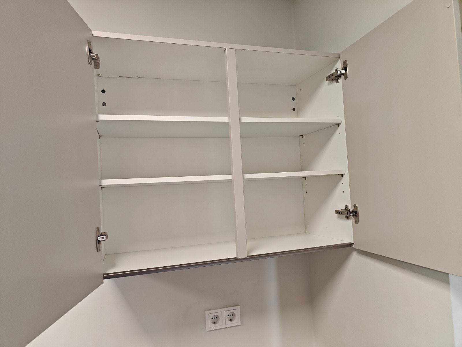 Keukenkast 35x80x72 cm met twee deuren en planken, Ophalen, Gebruikt