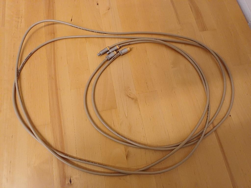 Mark Levinson HFC Camac RCA cinch interlink kabel 2 meter, Ophalen of Verzenden, Zo goed als nieuw, 2 tot 5 meter, Interlink-kabel