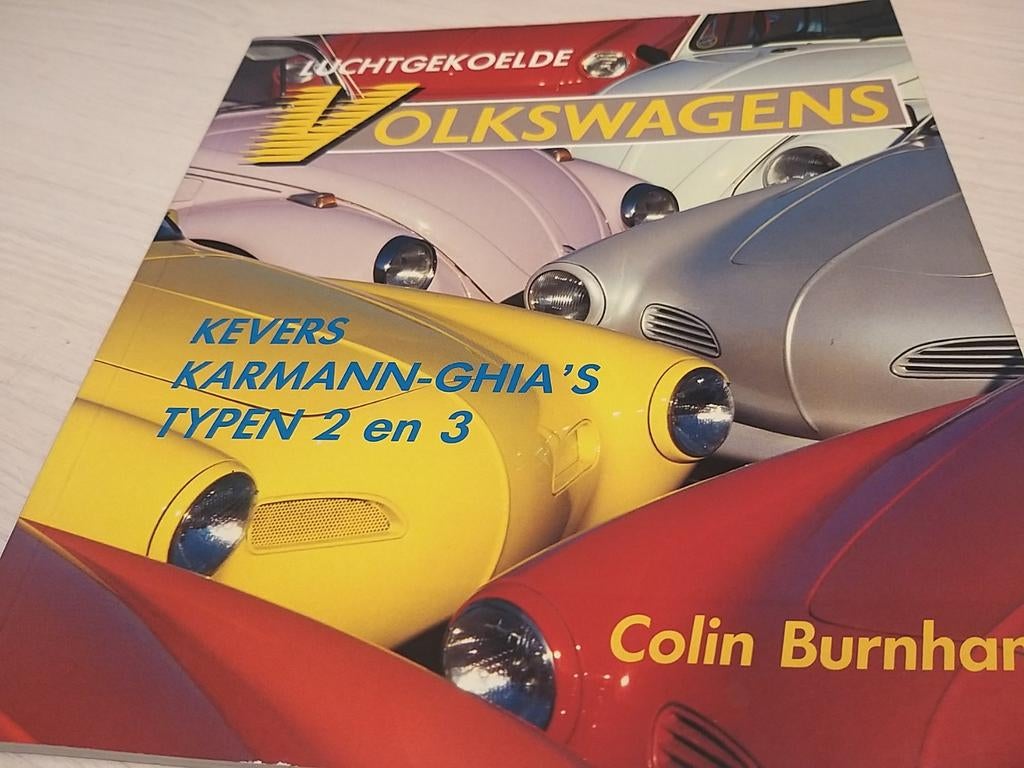 Boek Nederlands Volkswagen Karmann Ghia tuning Kever cabrio, Ophalen of Verzenden, Zo goed als nieuw, Volkswagen