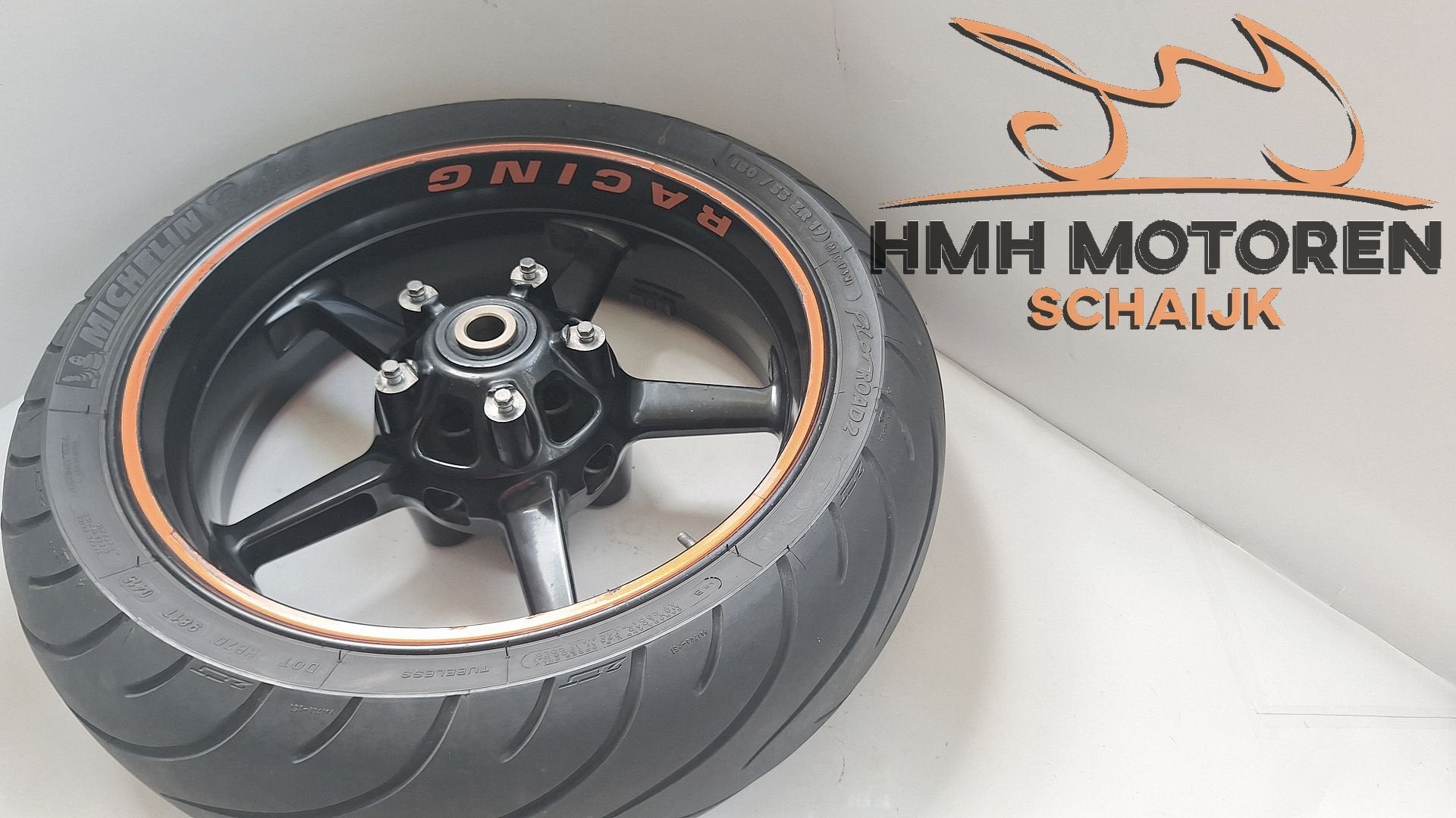 KTM 990 Super Duke Achterwiel Velg + Michelin Band SMR SMT, Motoren, Onderdelen | Overige, Gebruikt, Ophalen of Verzenden