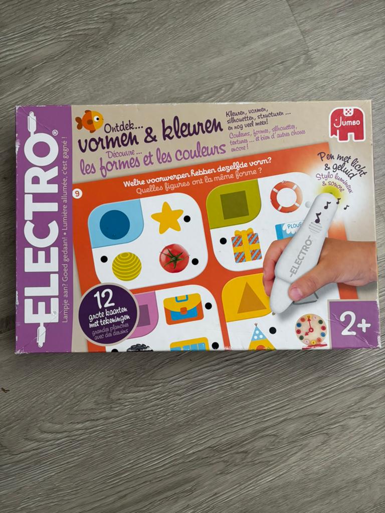 Jumbo Electro Vormen en Kleuren, Ophalen of Verzenden, Zo goed als nieuw