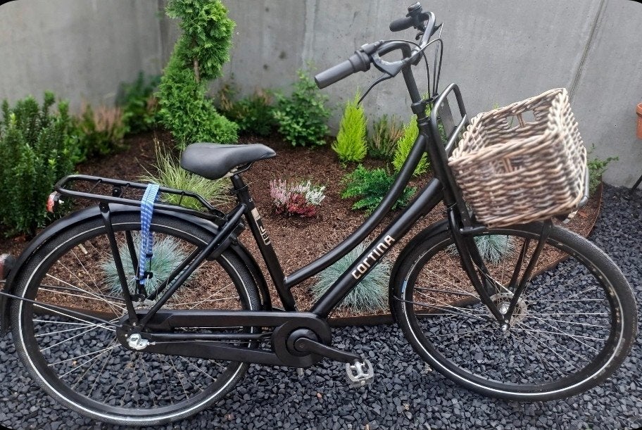 Matzwarte CORTINA met 3 versnellingen 28inch, Ophalen, Zo goed als nieuw, Cortina, 50 tot 53 cm