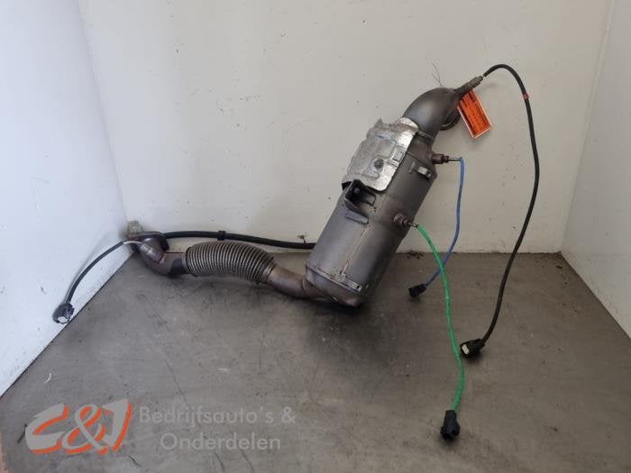 Roetfilter van een Ford Transit Connect