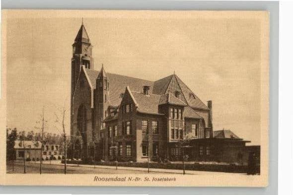 Roosendaal St. Jozefkerk Arthur Klitzsch Nr 298 SCHAARS