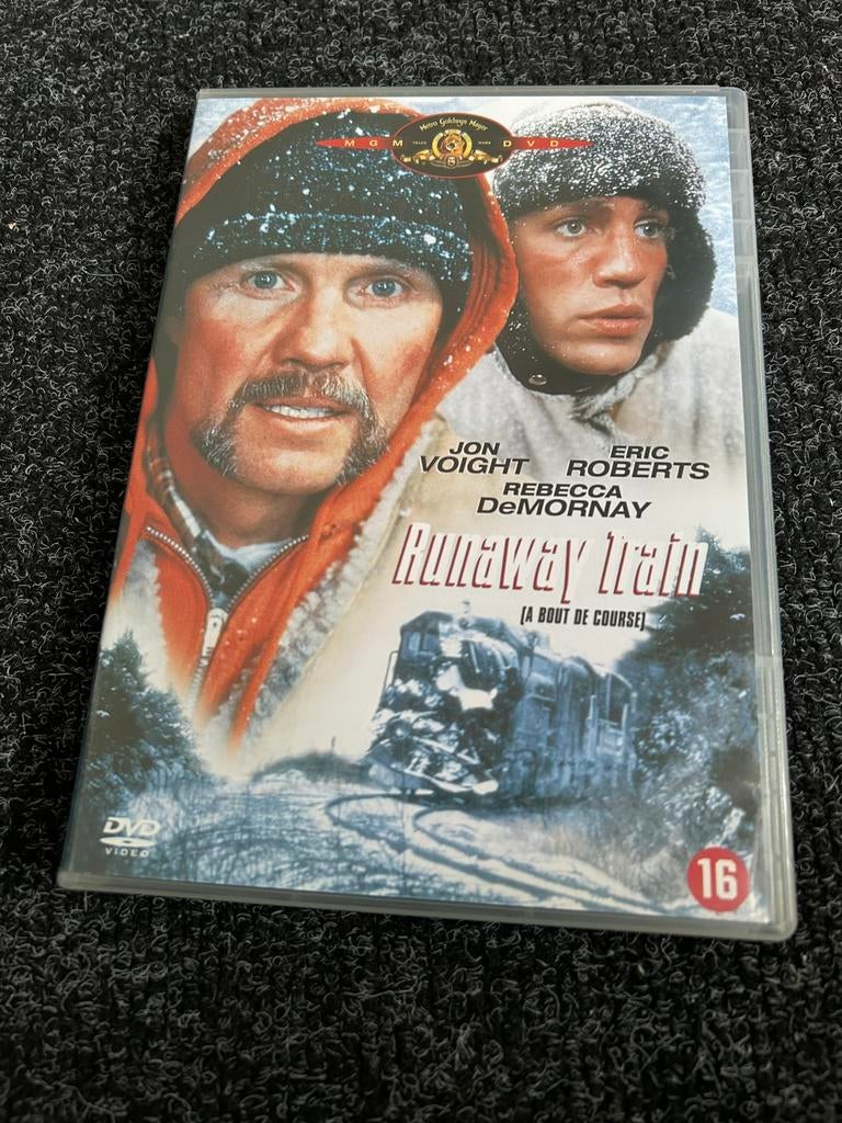 Runaway train op dvd 1985, Vanaf 16 jaar, Ophalen of Verzenden, Gebruikt