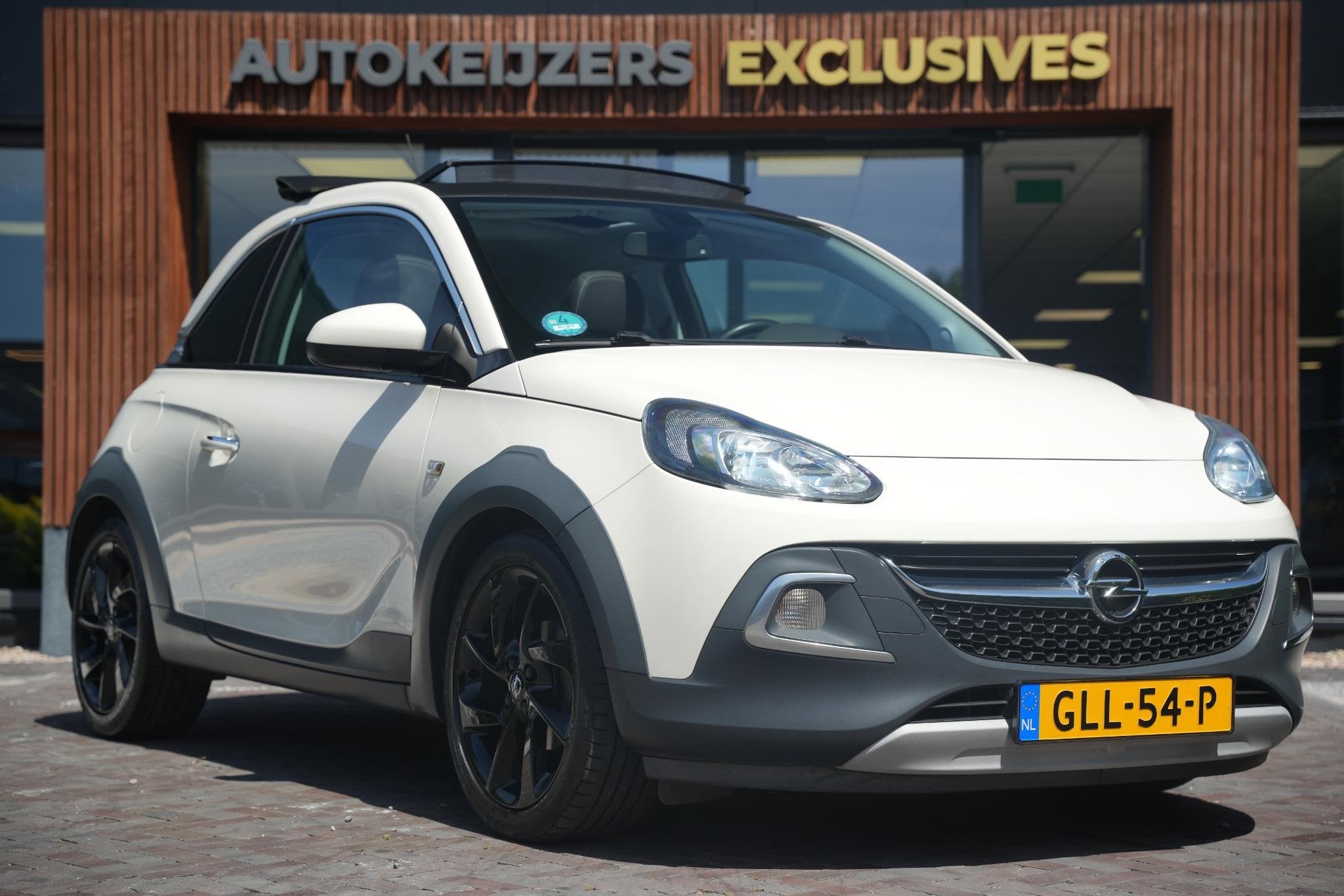 Opel ADAM 1.4 Glam Favourite Softtop Open Dak Airco Stoel St, Auto's, Voorwielaandrijving, Euro 5, Gebruikt, 1398 cc