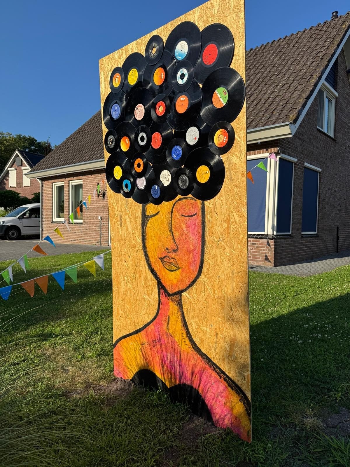 Unieke straatversiering: LP-thema decoratiepakket, Ophalen, Gebruikt