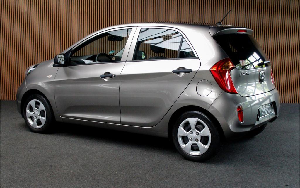 Kia Picanto 1.0 CVVT Comfort Pack Navi Camera Airco PDC LED, Voorwielaandrijving, Euro 5, Stof, Gebruikt