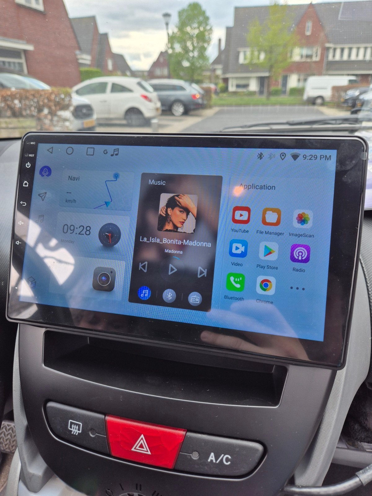 Junsun Android 13 Auto Navigatiesysteem (aygo, c1, 107), Ophalen of Verzenden, Zo goed als nieuw